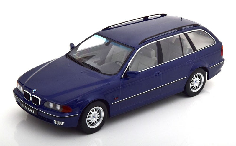 Bmw 530D E39 1997 Touring Blue Metallic 1:18 - 81300