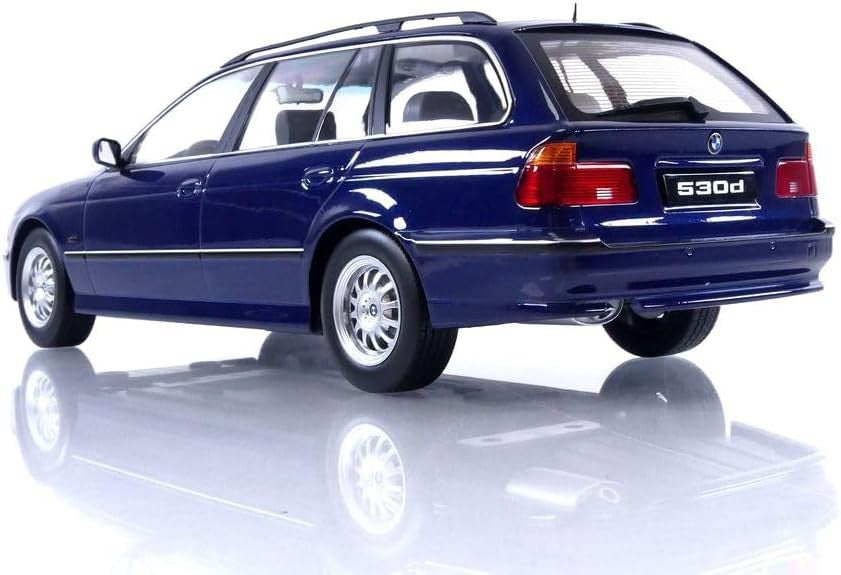 Bmw 530D E39 1997 Touring Blue Metallic 1:18 - 81312