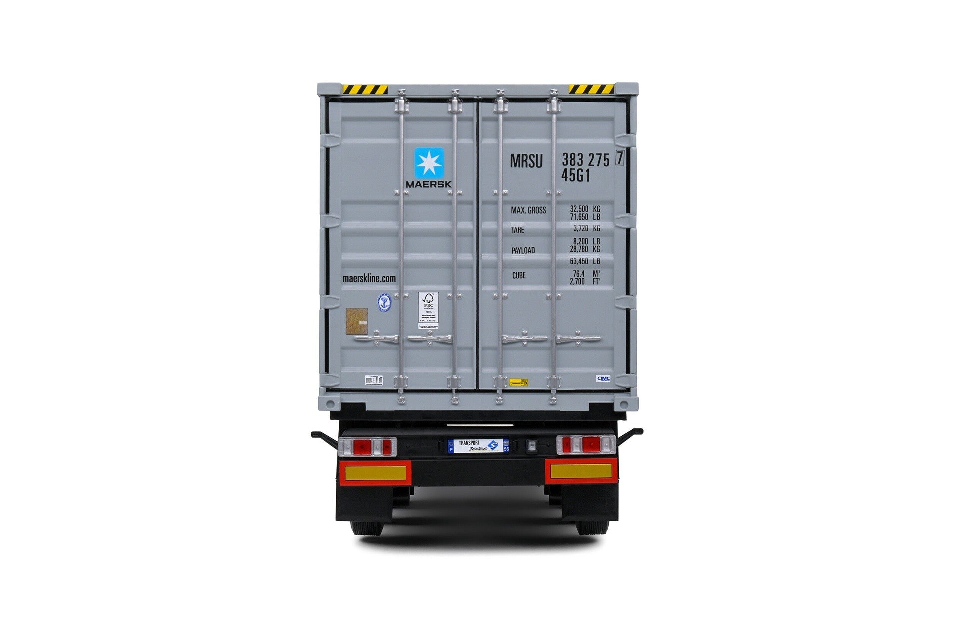 Semirimorchio Container 40Ft MAERSK 1:24 - 81328