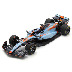 Williams Racing F1 FW45 Singapore GP 2023 livrea Gulf “Bolder Than Bold“ Alexander Albon 1:18 - 81400