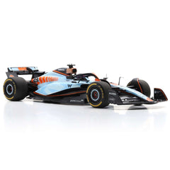 Williams Racing F1 FW45 Singapore GP 2023 livrea Gulf “Bolder Than Bold“ Alexander Albon 1:18 - 81402