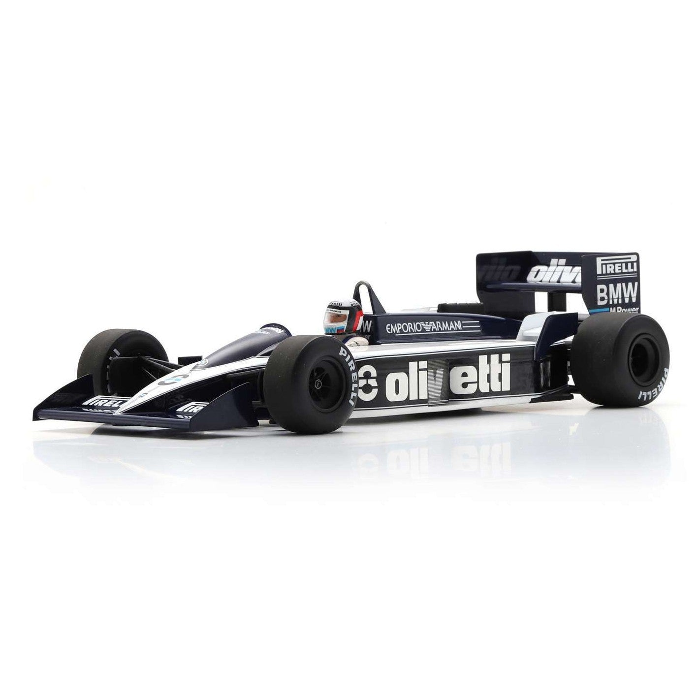 Brabham BMW BT55 Monaco Gp 1986 Elio De Angelis 1:18 - 81434
