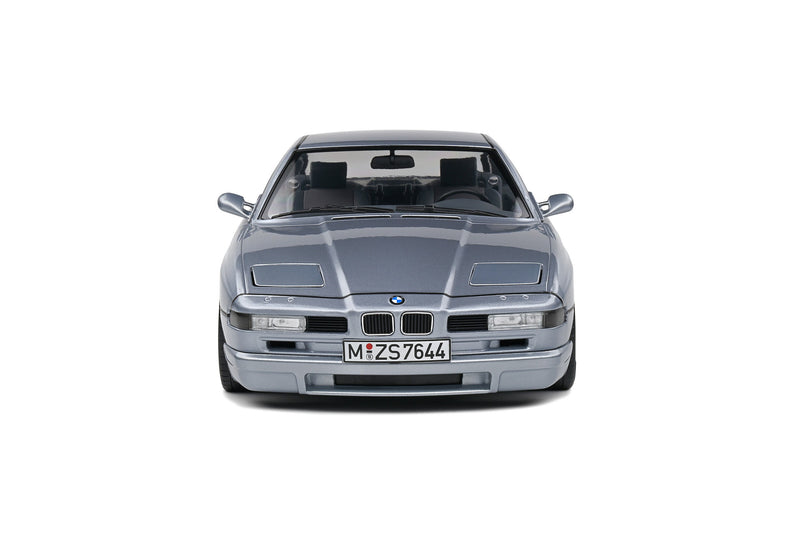 BMW 850 (E31) CSI 1992 Arctic Silver Metallic 1:18 - 81488