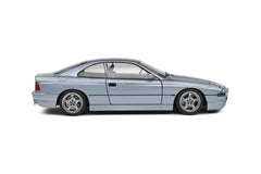 BMW 850 (E31) CSI 1992 Arctic Silver Metallic 1:18 - 81489