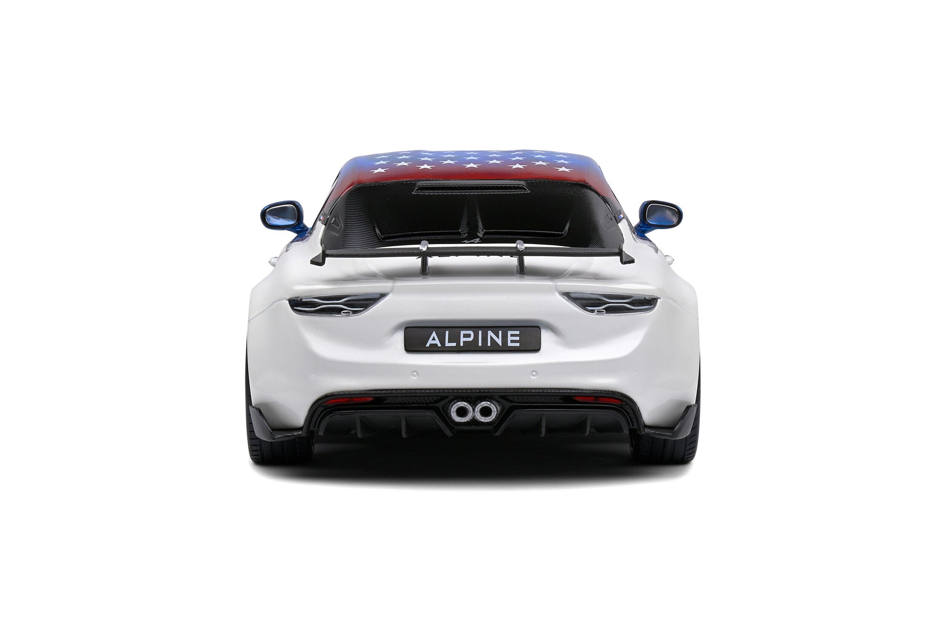 Alpine A110 Radical 2023 US Livery red-white-blue-black 1:18 - 81509