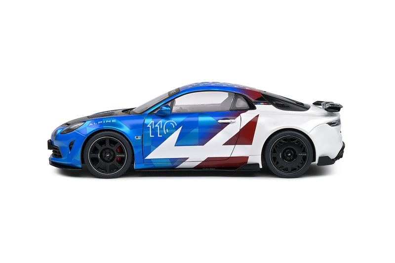Alpine A110 Radical 2023 US Livery red-white-blue-black 1:18 - 81510