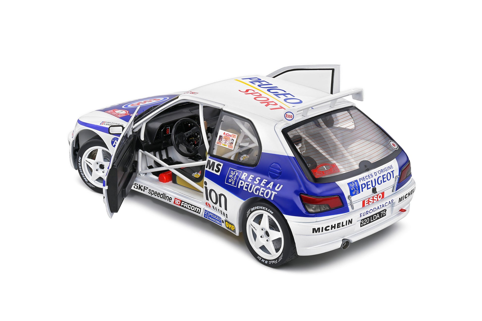 Peugeot 306 Maxi 2nd Rallye Monte Carlo 1996 François Delecour - Hervé Sauvage 1:18 - 81531