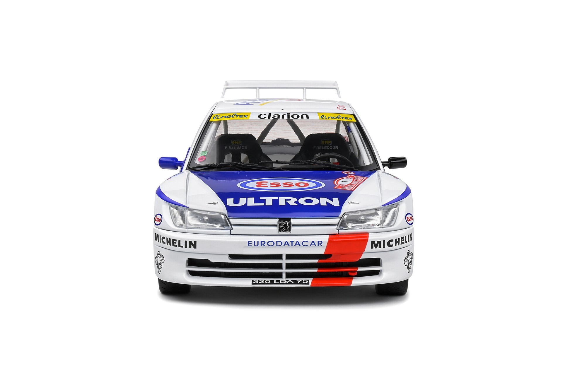 Peugeot 306 Maxi 2nd Rallye Monte Carlo 1996 François Delecour - Hervé Sauvage 1:18 - 81532