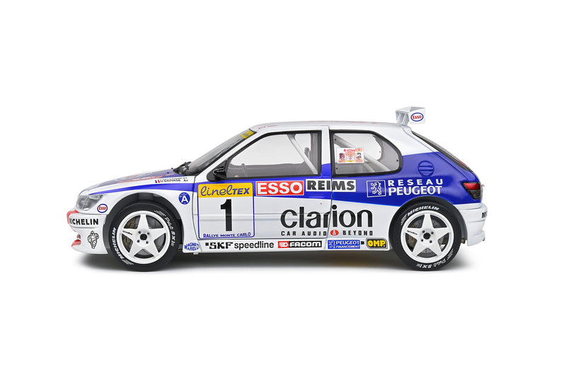 Peugeot 306 Maxi 2nd Rallye Monte Carlo 1996 François Delecour - Hervé Sauvage 1:18 - 81536
