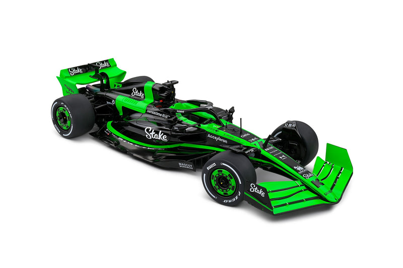Sauber C44 Showcar Version 2024 KICK Black - Green 1:18 - 81538