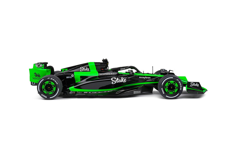 Sauber C44 Showcar Version 2024 KICK Black - Green 1:18 - 81541
