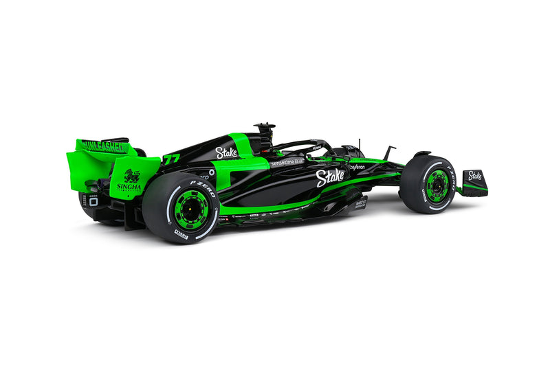 Sauber C44 Showcar Version 2024 KICK Black - Green 1:18 - 81542