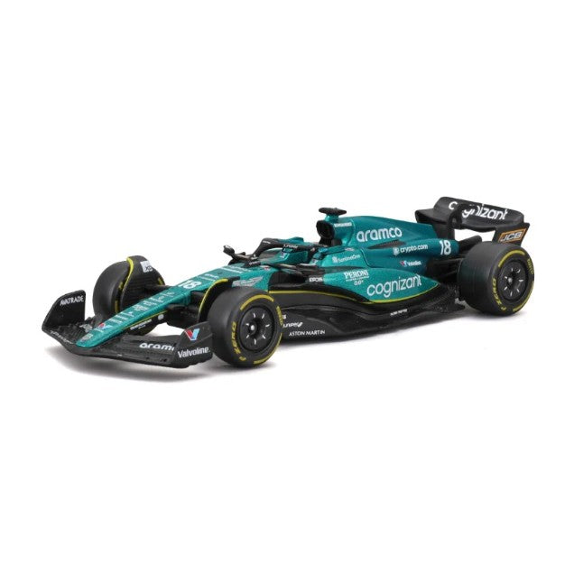 Aston Martin AMR23 Aramco Cognizant F1 2023 Lance Stroll 1:43 no driver - 81589