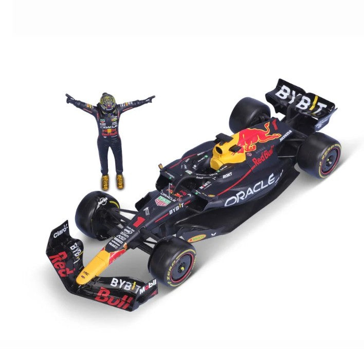 Red Bull Racing RB19 F1 2023 con figura Max Verstappen 1:24 - 81599