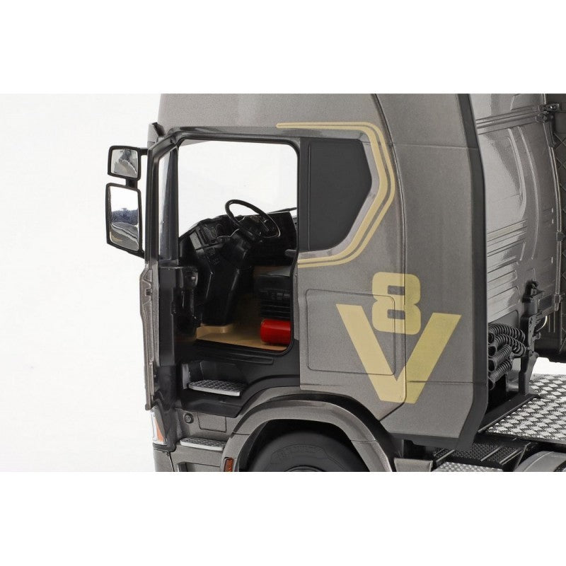 Scania R500 Topline V8 2019 Grigio Metallizzato 1:18 - 81643
