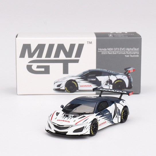 Honda NSX GT3 EVO AlphaTauri Yuki Tsunoda 2023 Red Bull Formula Nurburgring 1:64 - 81672