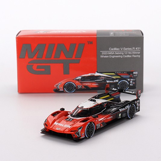 Cadillac V-Series.R 31 Whelen Engineering Cadillac Racing 2023 IMSA Sebring 12 Hrs Winner 1:64 - 81676