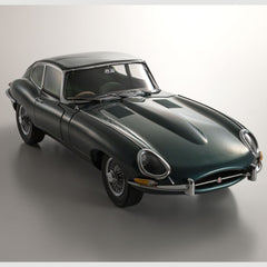 Jaguar E Type RHD 1961 coupe series 3.8 Green 1:18 - 81719