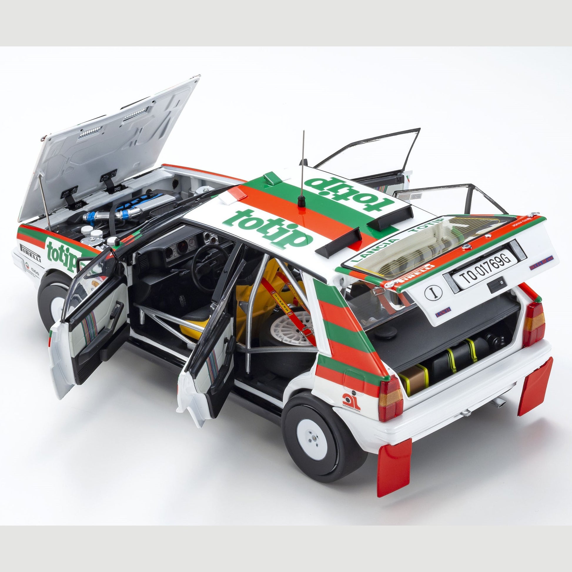 Lancia Delta HF 4WD Winner Targa Florio Rally 1987 Jolly Club Totip Giuseppe Cerri - Dario Cerrato 1:18 - 81741