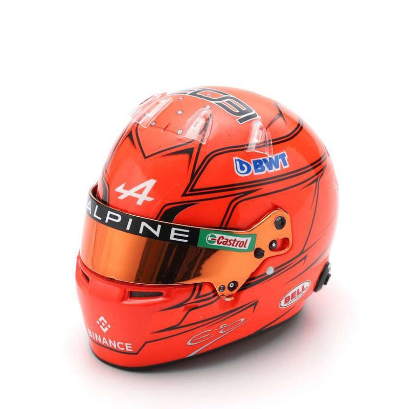 Esteban Ocon Casco Bell Helmet F1 Monaco Gp 2023 BWT Alpine F1 Team 1:5 - 81752