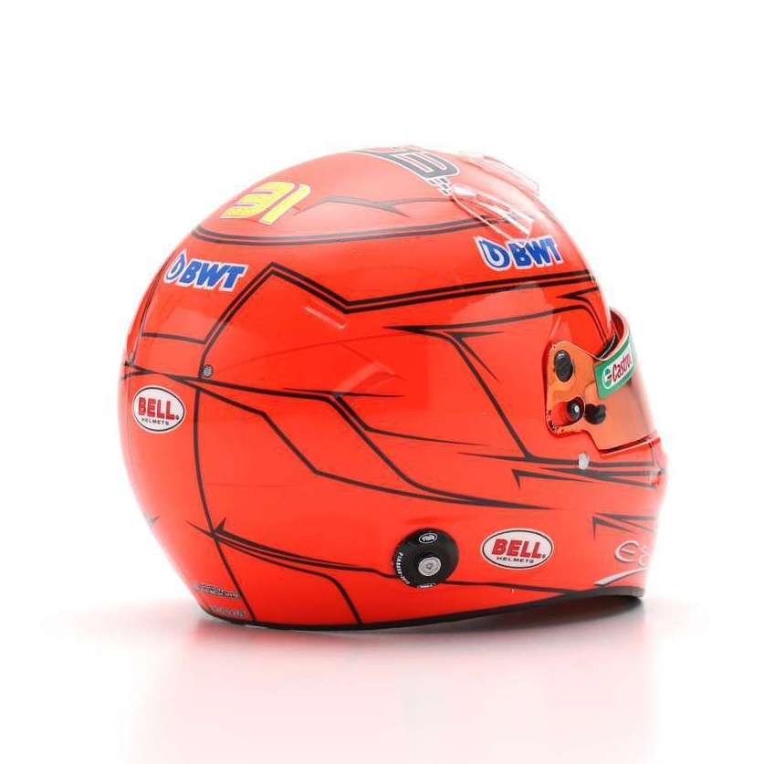 Esteban Ocon Casco Bell Helmet F1 Monaco Gp 2023 BWT Alpine F1 Team 1:5 - 81754