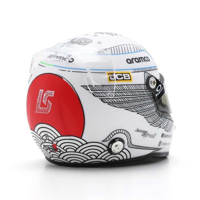 Lance Stroll Bell Helmet F1 Japan GP 2023 Aston Martin Aramco Cognizant AMR23 1:5 - 81764