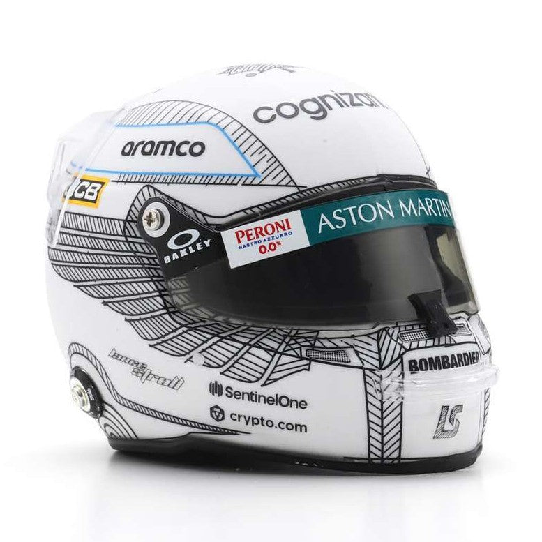 Lance Stroll Bell Helmet F1 Japan GP 2023 Aston Martin Aramco Cognizant AMR23 1:5 - 81765