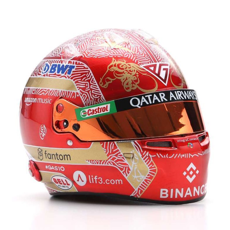 Pierre Gasly Casco Bell Helmet F1BWT Alpine F1 Team 2023 Qatar GP 1:5 - 81770