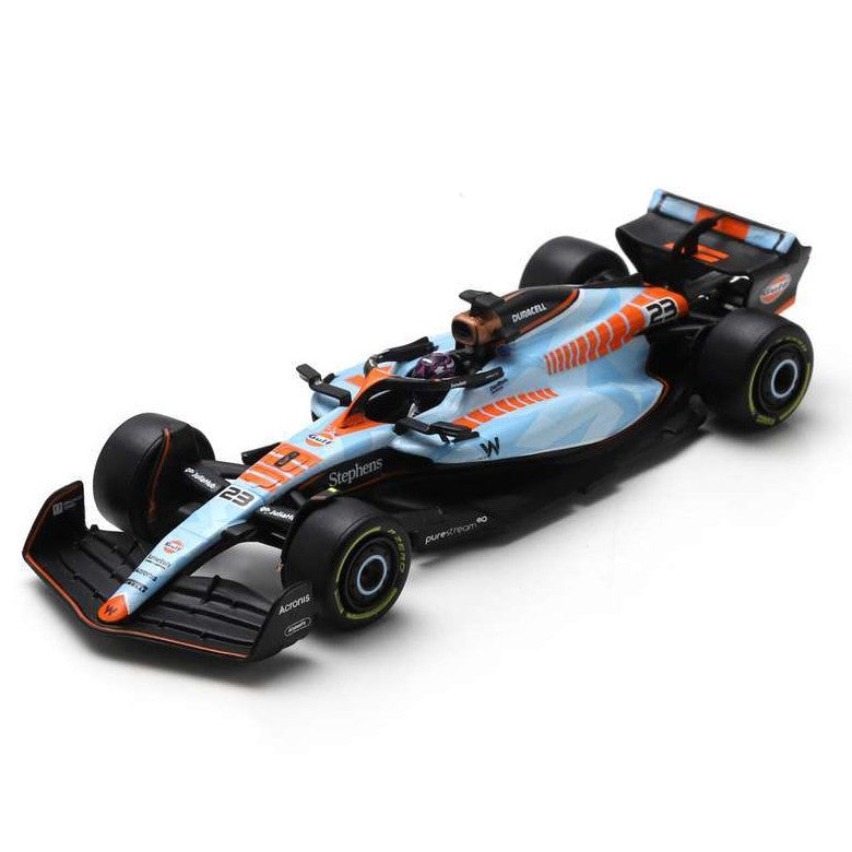 Williams Racing F1 FW45 Singapore GP 2023 livrea Gulf Alexander Albon 1:64 - 81780