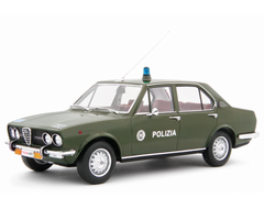 Alfa Romeo Alfetta 1.8 Polizia 1976 "Polizia Stradale" Verde Militare 1:18 - 81807