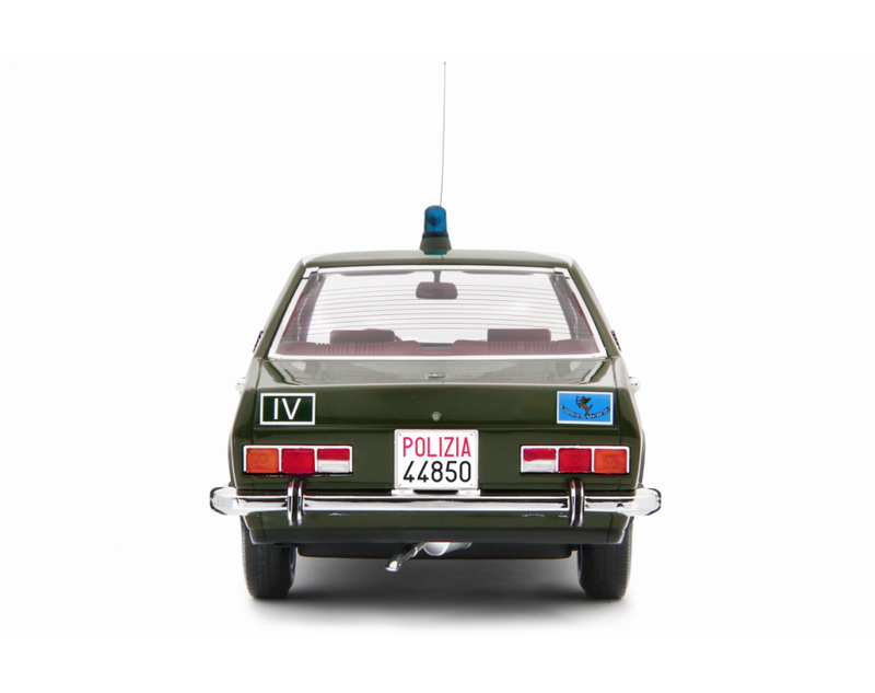 Alfa Romeo Alfetta 1.8 Polizia 1976 "Polizia Stradale" Verde Militare 1:18 - 81812