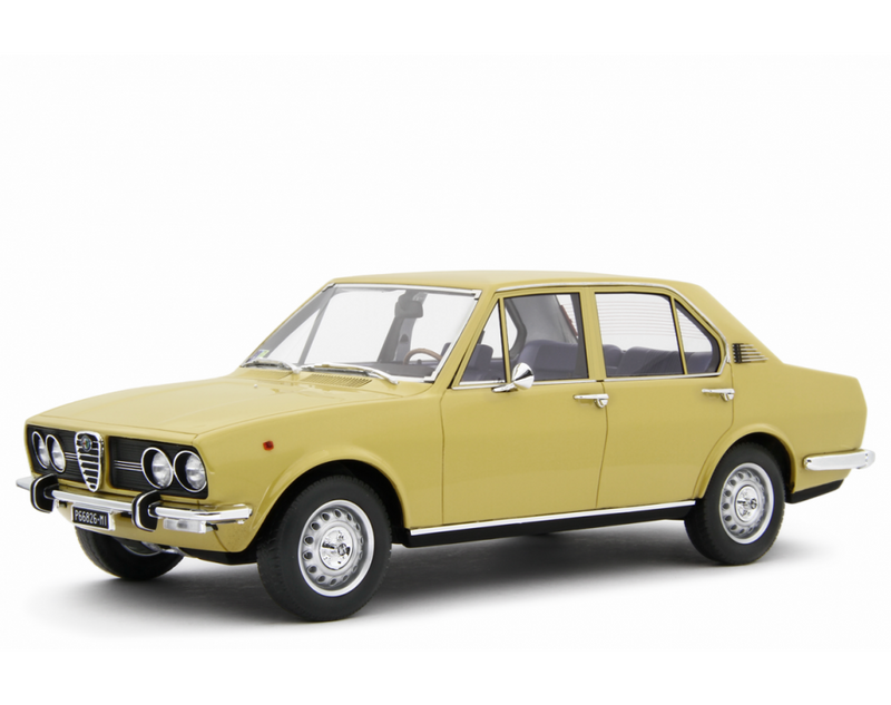 Alfa Romeo Alfetta 1.8 1972 Giallo Piper 1:18 - 81841