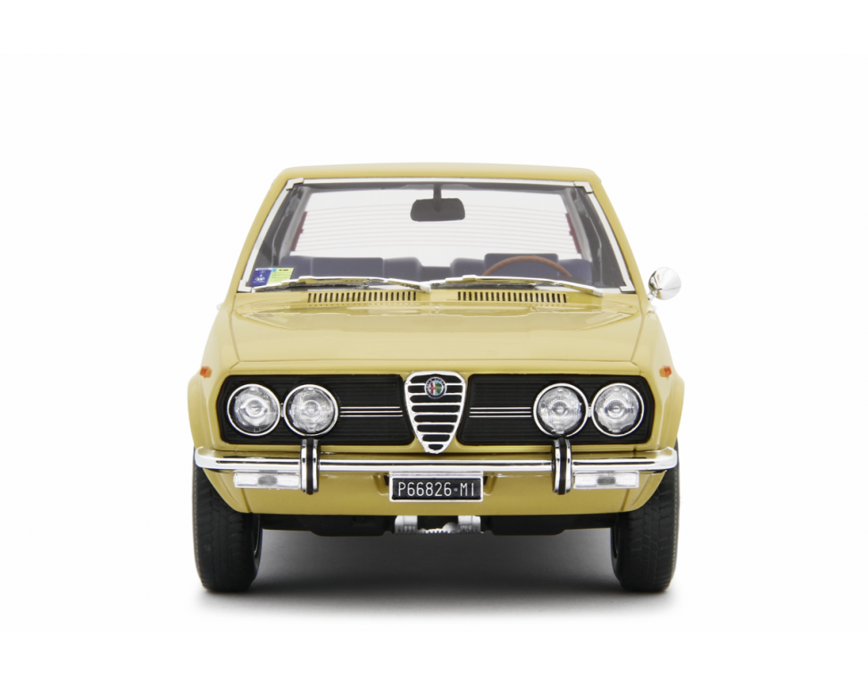 Alfa Romeo Alfetta 1.8 1972 Giallo Piper 1:18 - 81848