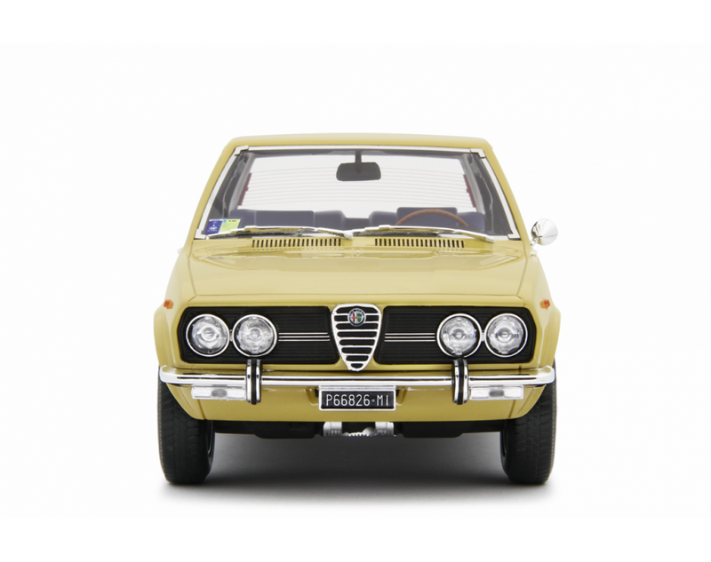Alfa Romeo Alfetta 1.8 1972 Giallo Piper 1:18 - 81848