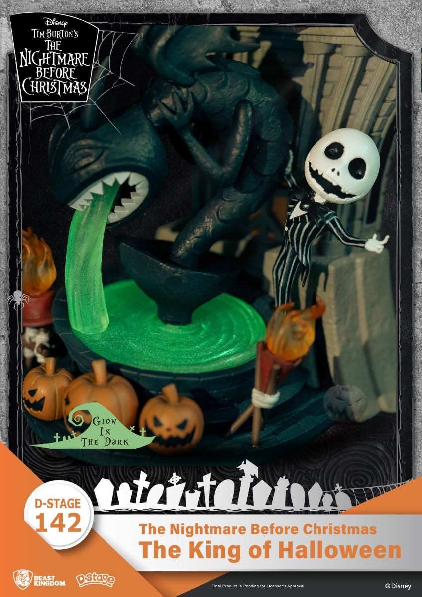 D-stage Nbx King of Halloeen statua 15cm/h - 82007