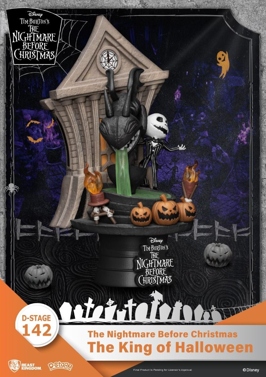 D-stage Nbx King of Halloeen statua 15cm/h - 82010
