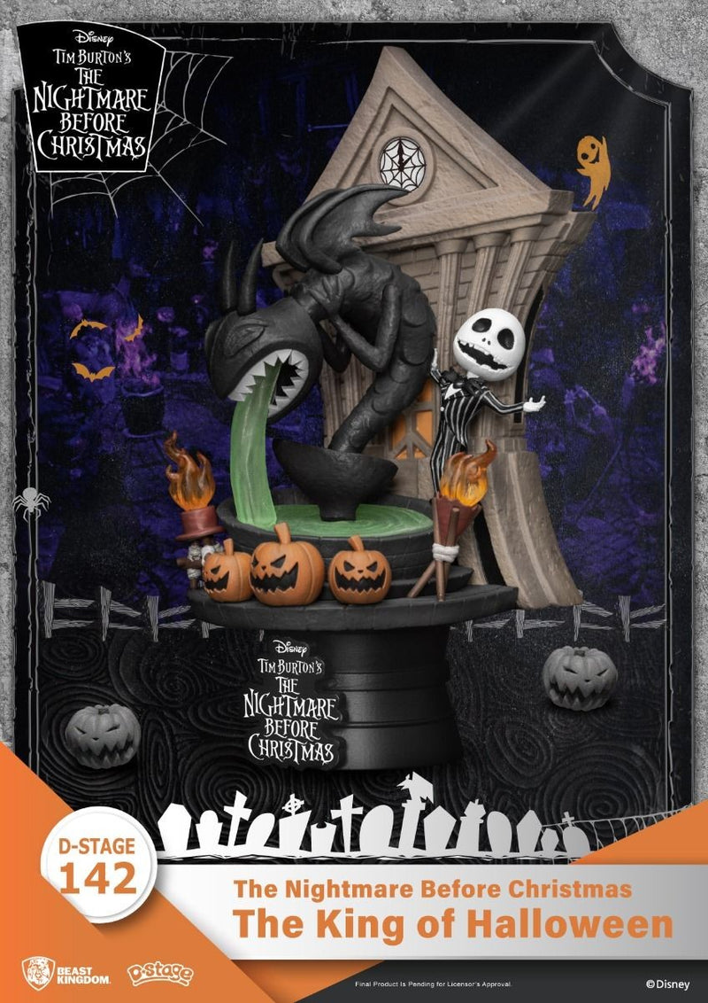 D-stage Nbx King of Halloeen statua 15cm/h - 82011