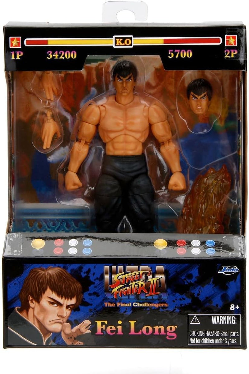 Street Fighter 2: Fei-Long De Luxe Action Figure scale 1:12 - 82021