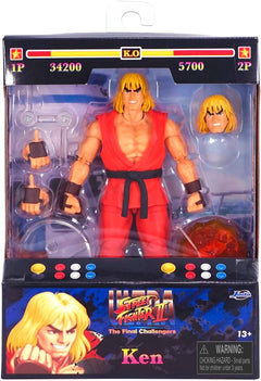 Street Fighter 2: Ken De Luxe Action Figure scale 1:12 - 82039