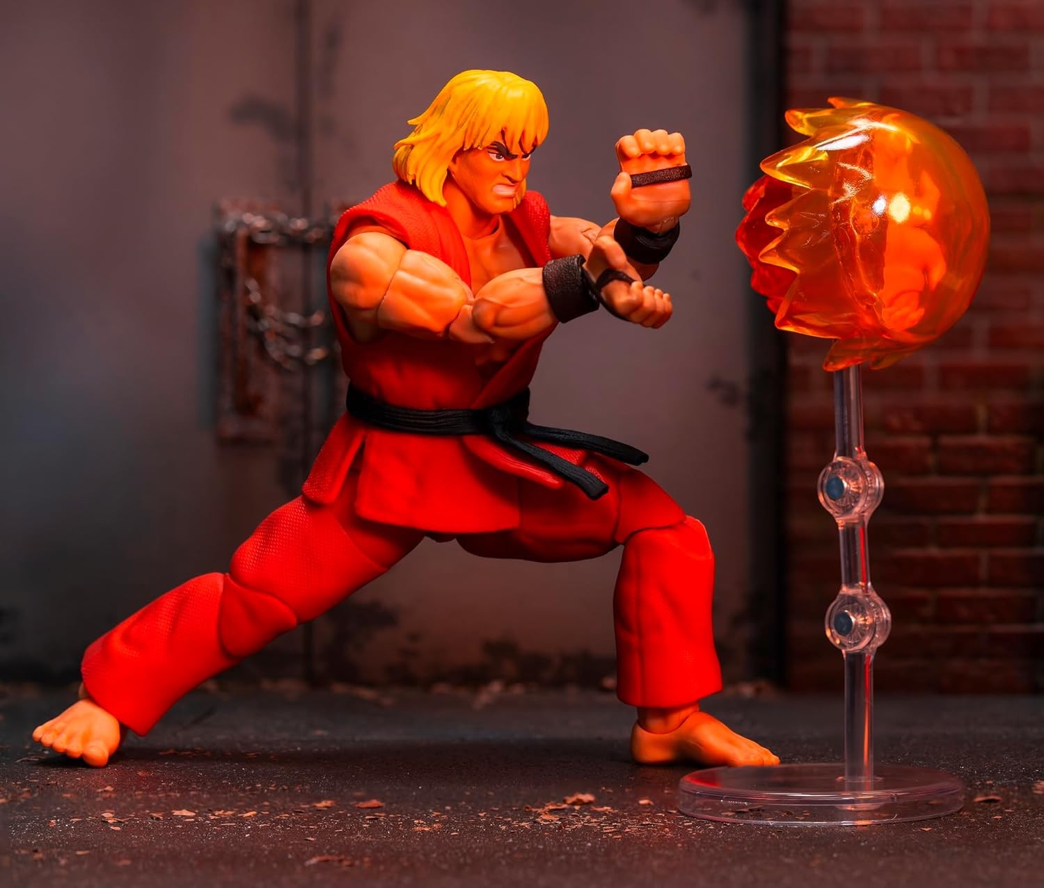 Street Fighter 2: Ken De Luxe Action Figure scale 1:12 - 82042