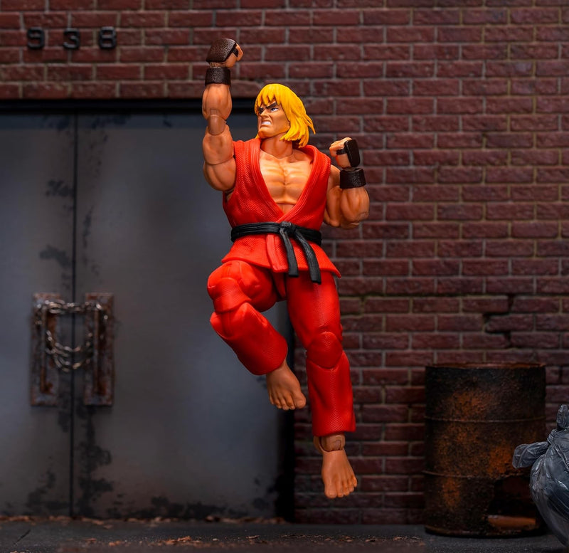 Street Fighter 2: Ken De Luxe Action Figure scale 1:12 - 82043
