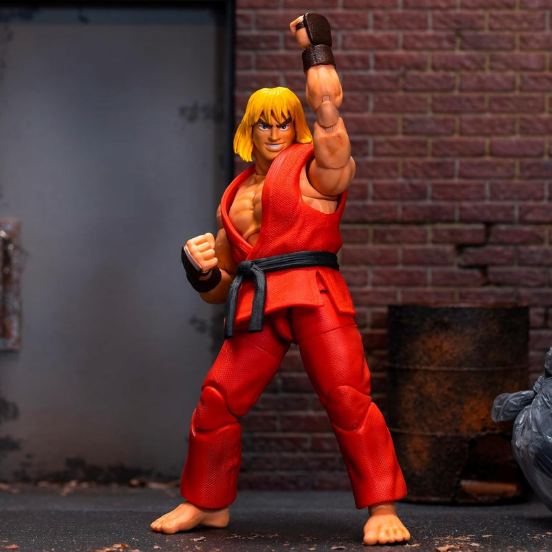 Street Fighter 2: Ken De Luxe Action Figure scale 1:12 - 82044