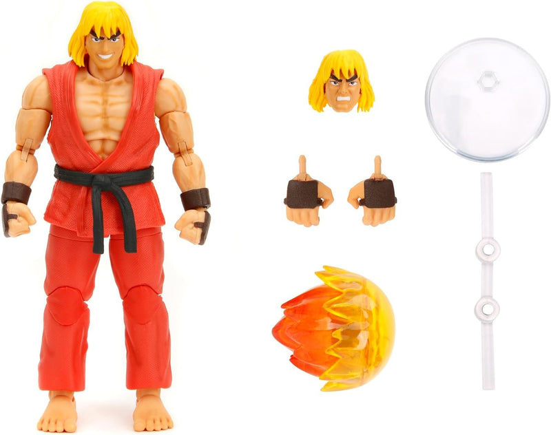 Street Fighter 2: Ken De Luxe Action Figure scale 1:12 - 82047