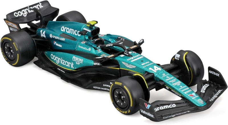 Aston Martin AMR23 Aramco Cognizant F1 2023 Fernando Alonso 1:43 no driver - 82218