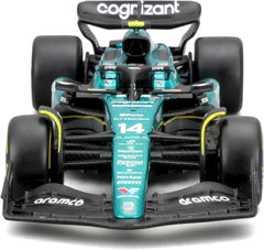 Aston Martin AMR23 Aramco Cognizant F1 2023 Fernando Alonso 1:43 no driver - 82221