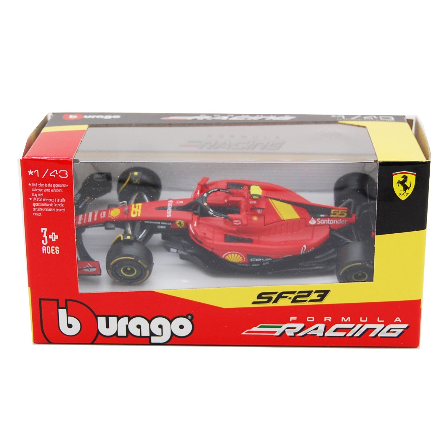 Ferrari SF-23 3th Italian GP 2023 Carlos Sainz 1:43 no driver - 82228