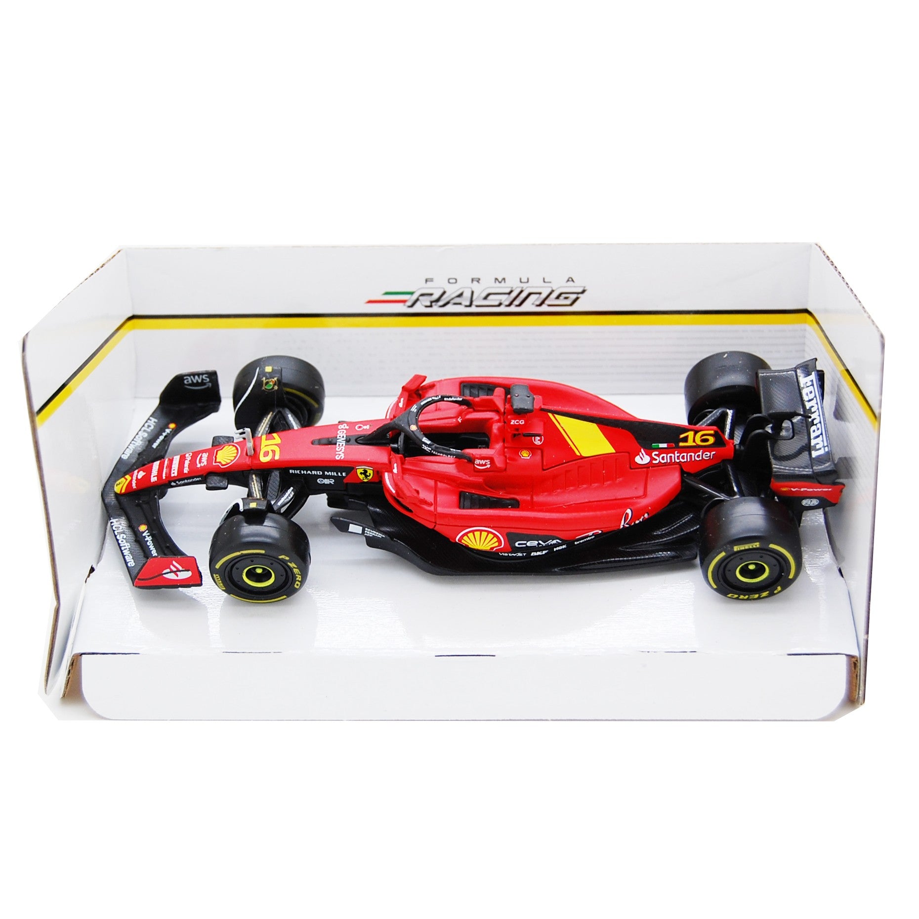Ferrari SF-23 4th Italian GP 2023 Charles Leclerc 1:43 no driver - 82253