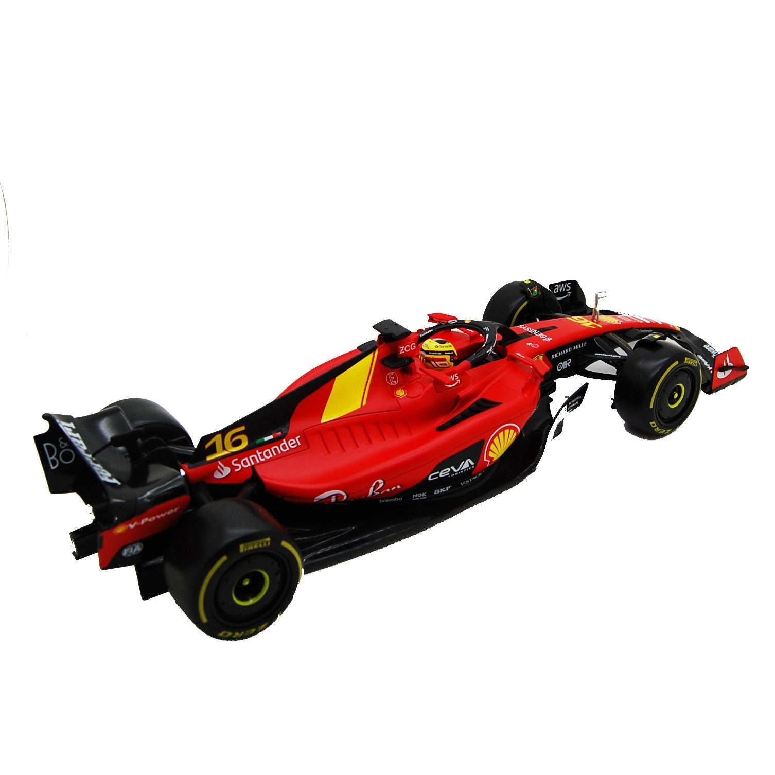 Ferrari SF-23 4th Italian GP 2023 Charles Leclerc 1:18 - 82264
