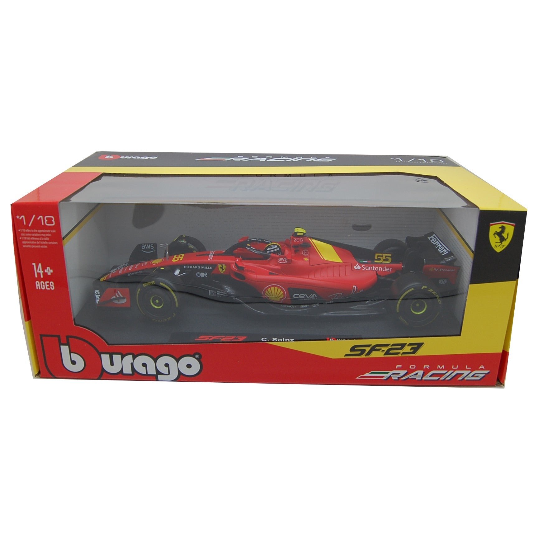 Ferrari SF-23 3th Italian GP 2023 Carlos Sainz 1:18 - 82271