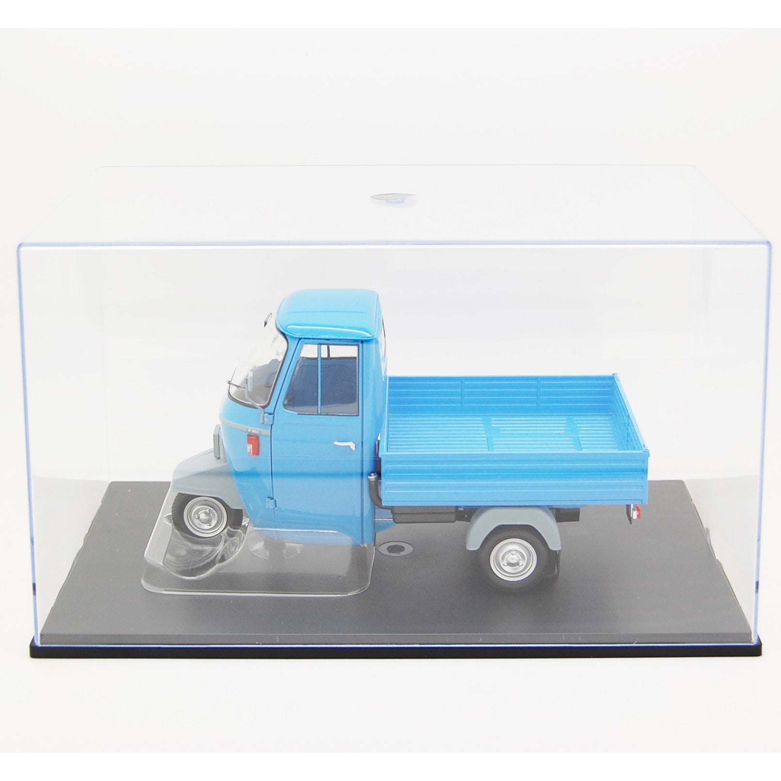 Ape Piaggio P501 Open 1979 Blu 7210 con vetrina 1:18 - 82280